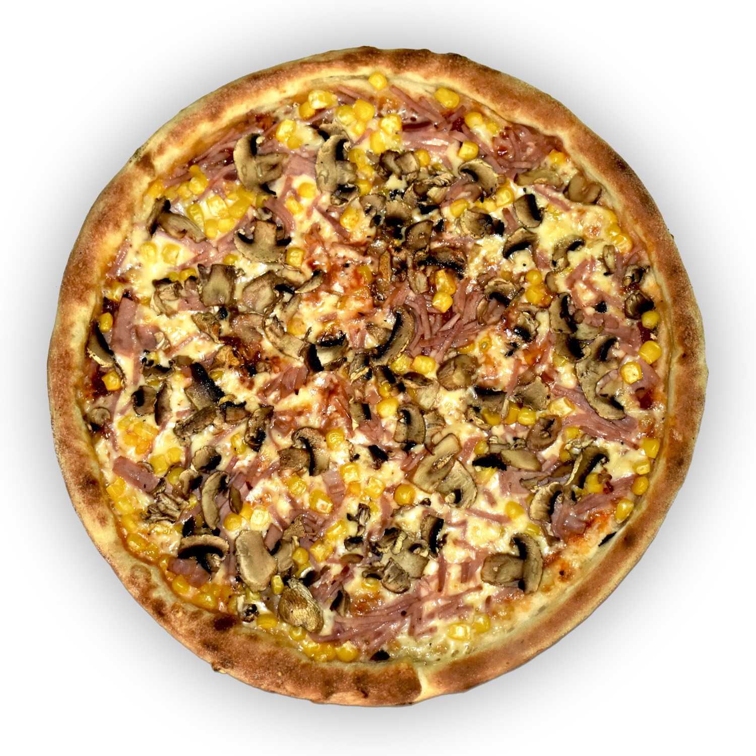 Sonkás, gombás, kukoricás - 60cm